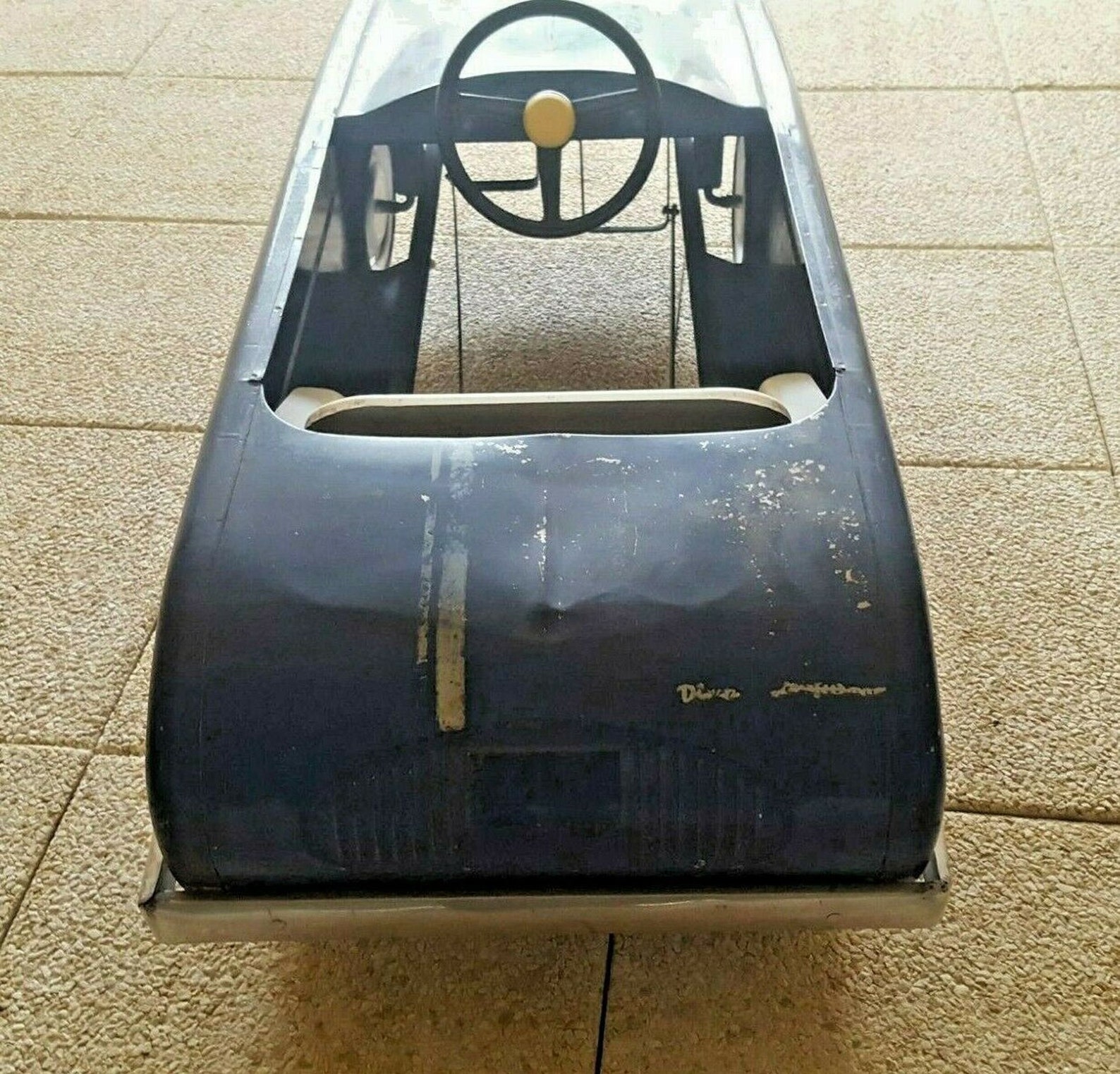 Voiture à pédales Dauphine Renault Devillaine Frère Etsy