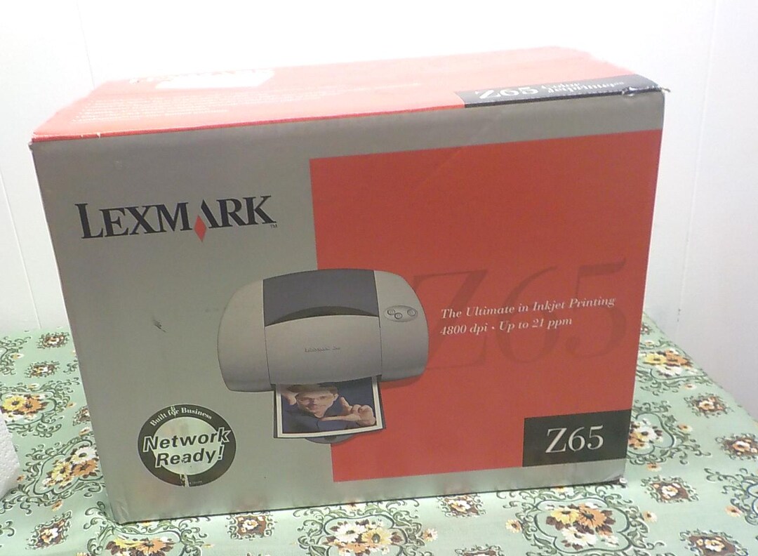 New Lexmark Color Z65 Inkjet Printer - Still in Box - Etsy
