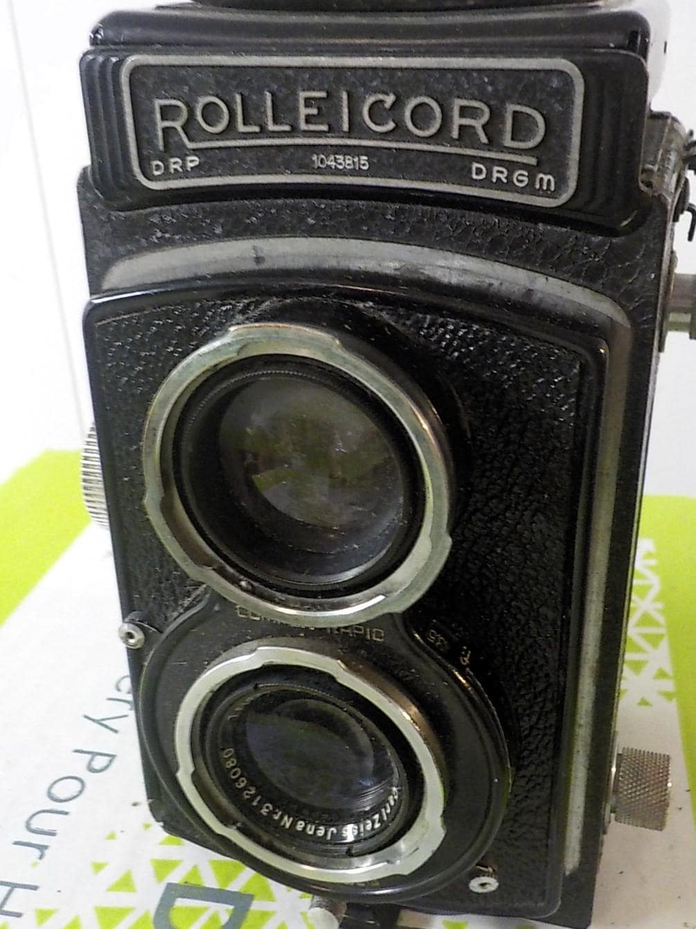 ROLLEICORD Ⅱ Type5 Vintage Rolleicord Ll TLR Camera Type5. Carlzeisstriocar75mmf-3.5w