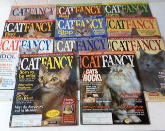 Lot of  11 Issues 2003 Cat Fancy Magazines JANUARY-NOVEMBER lot B 188