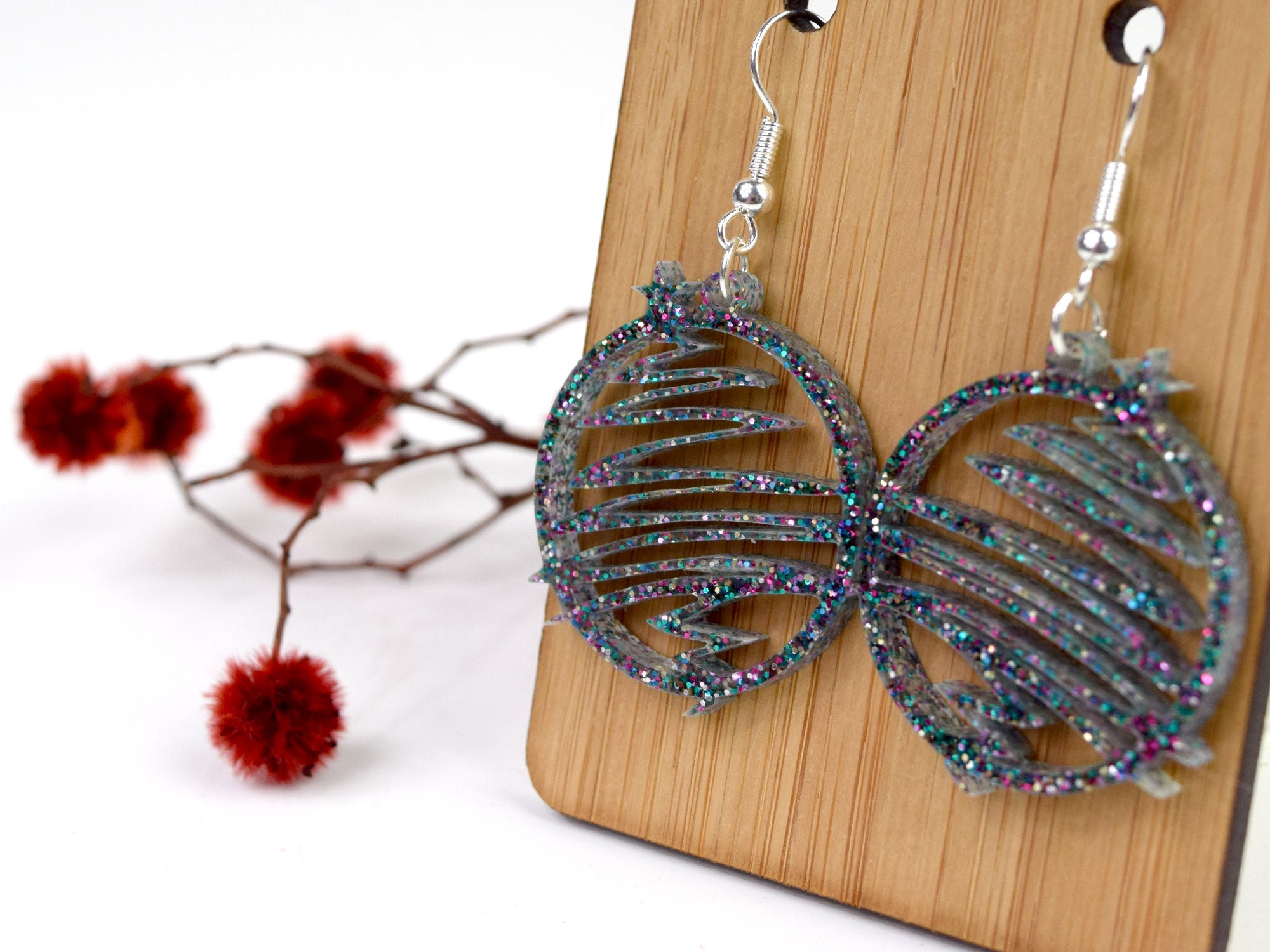 gold sterling earrings