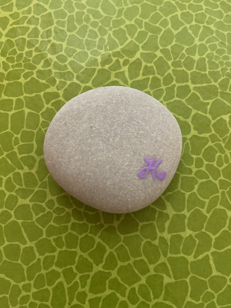 Herzens-Stein Federleicht als Geschenk, für Meditation und Yoga oder als Deko Bild 10