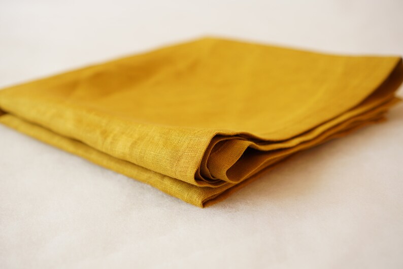 Mustard LINEN Baby Blanket Natural Receiving Blanket Linen Etsy
