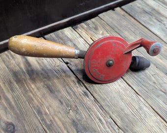 Vintage Fleetway Rapid Egg Beater Hand Drill