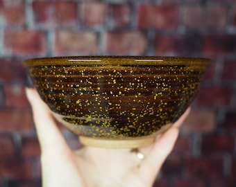 Small Tea Dust Bowl | Stoneware Bowl | Handmade Ceramic | Handmade Pottery | Cereal Bowl | Ice Cream Bowl | Ready to Ship