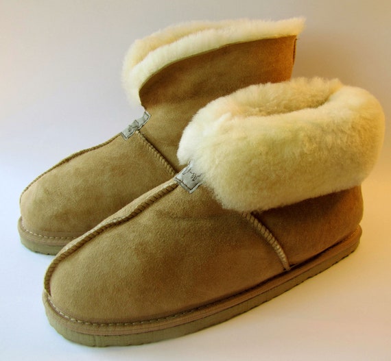 sheepskin boot slippers