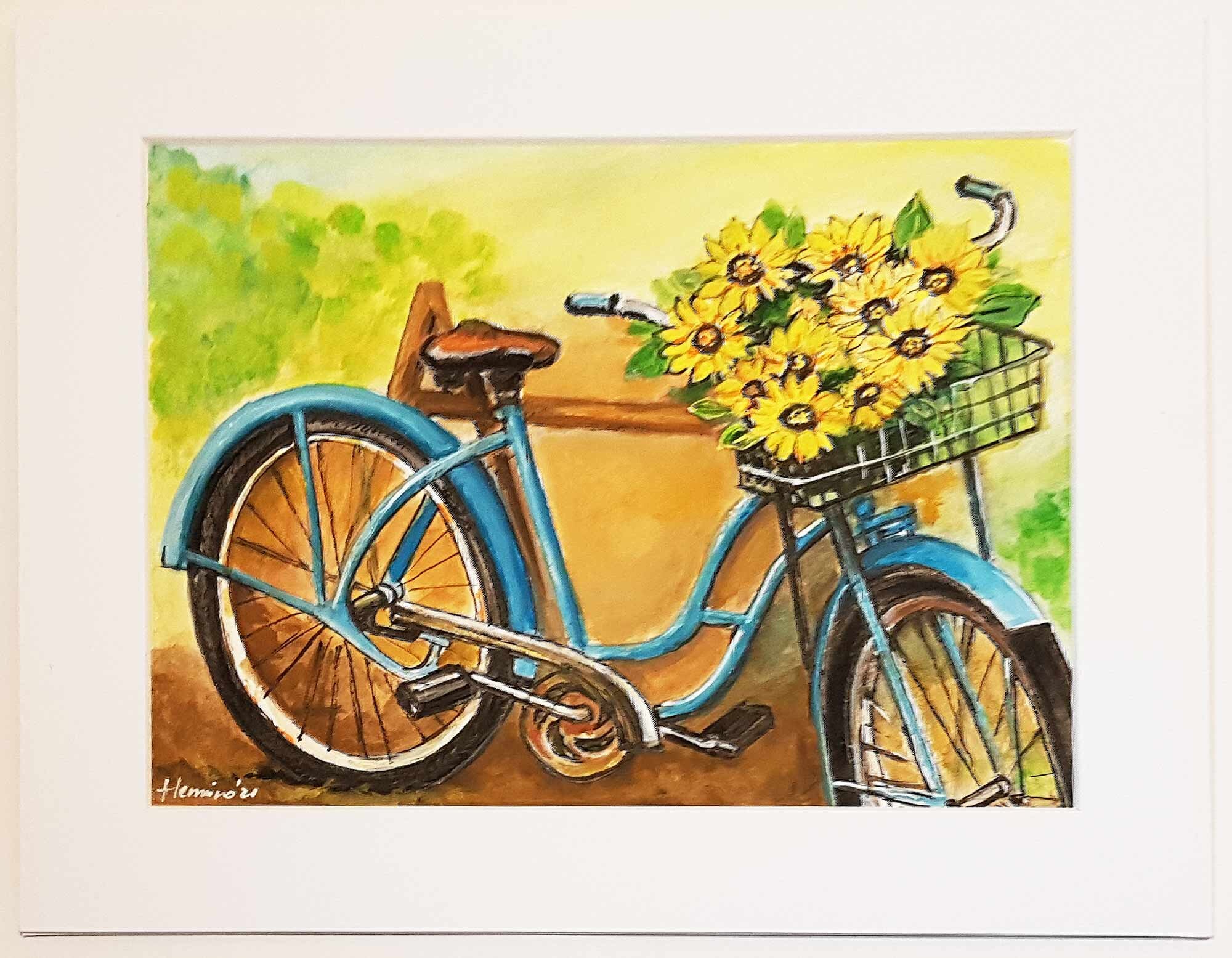 Yellow bicycle basket sale