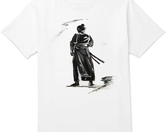 MenT-Shirt hand painted perrsonalised original gift Father's Day Gifts Tshirt for husband, special birthday gift for man