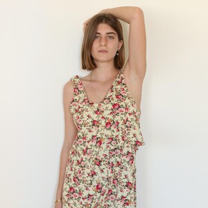 Printed Dress Women, Floral Dress, Tank Dress, Summer Dress, Festival Dress, Flower Dress, Short Dress, Mini Dress, Pockets Dress, Beach image 6