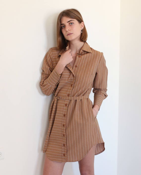 Sexy denim cheap shirt dress