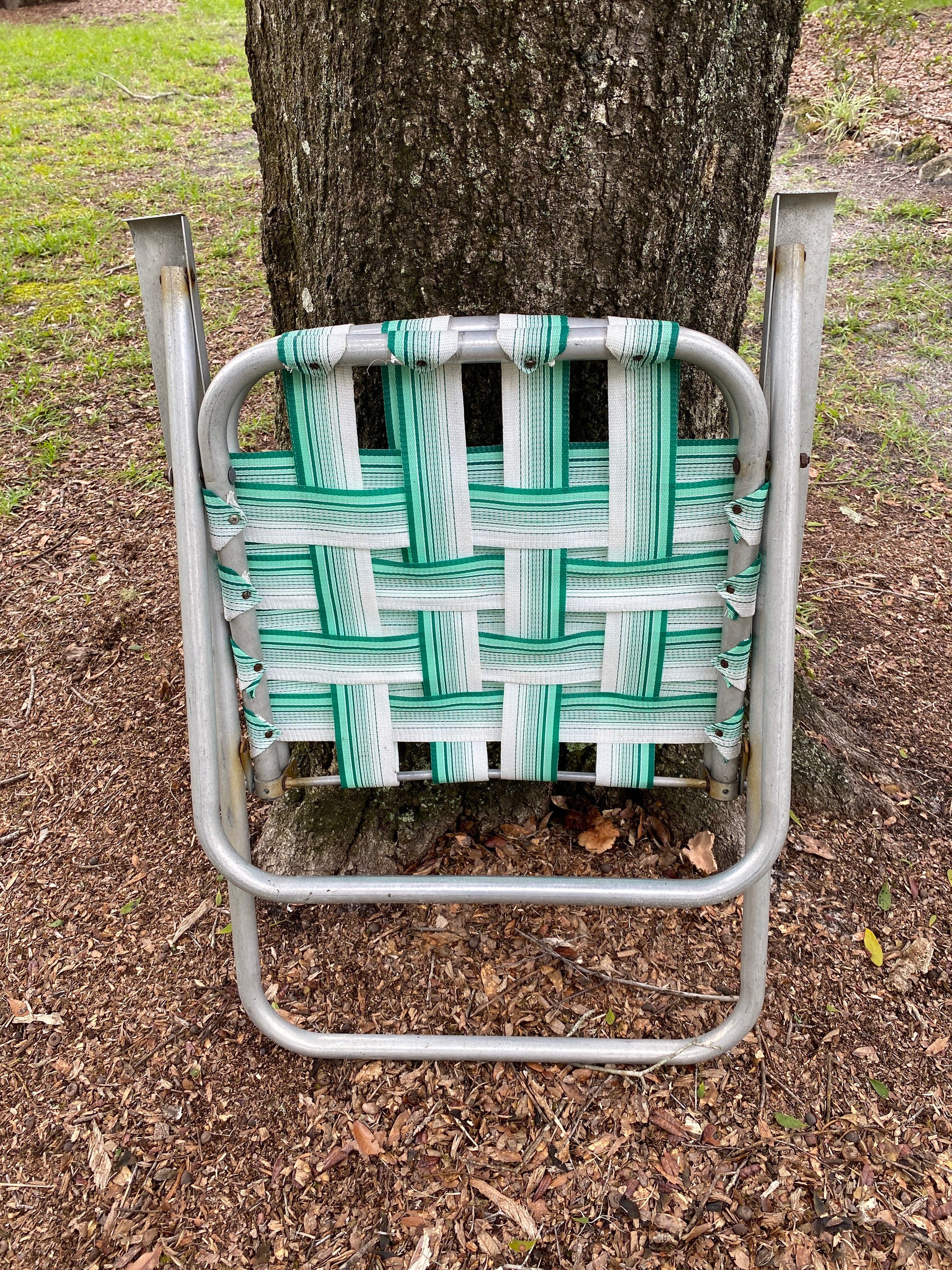Aluminum webbed cheap beach chairs