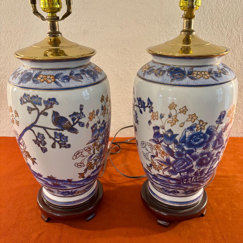 Chinoiserie Lamp - Etsy