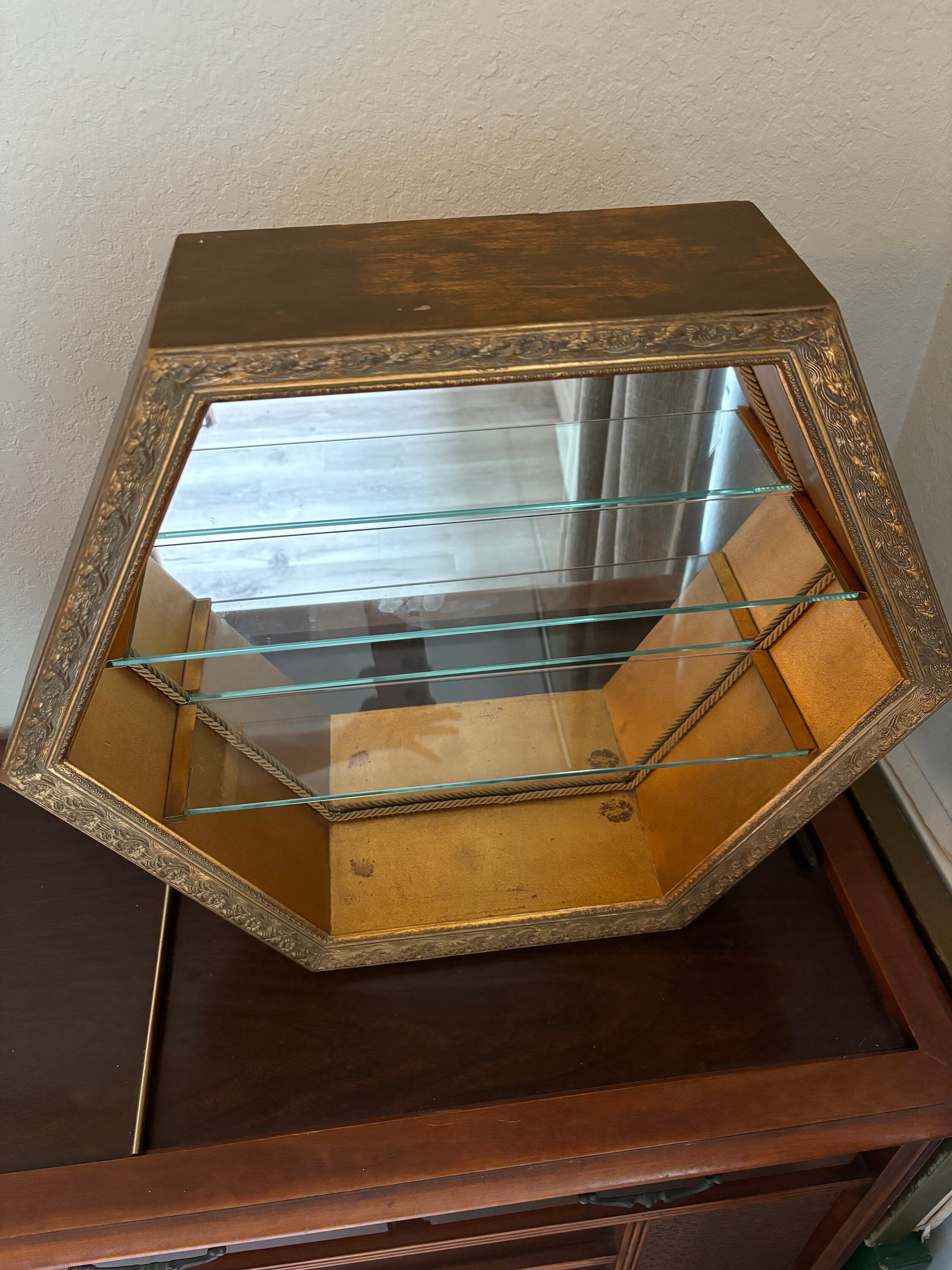 BOMBAY ボンベイ　トルソー　ラック　ビンテージ Vintage The Bombay Company Cherry Wood 64 CD Rotating