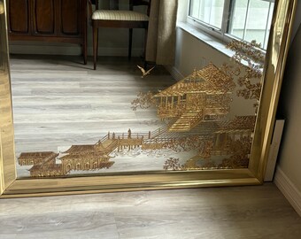 FRIEDMAN BROTHERS Gold Gilt Faux Bamboo Japanese Pagoda