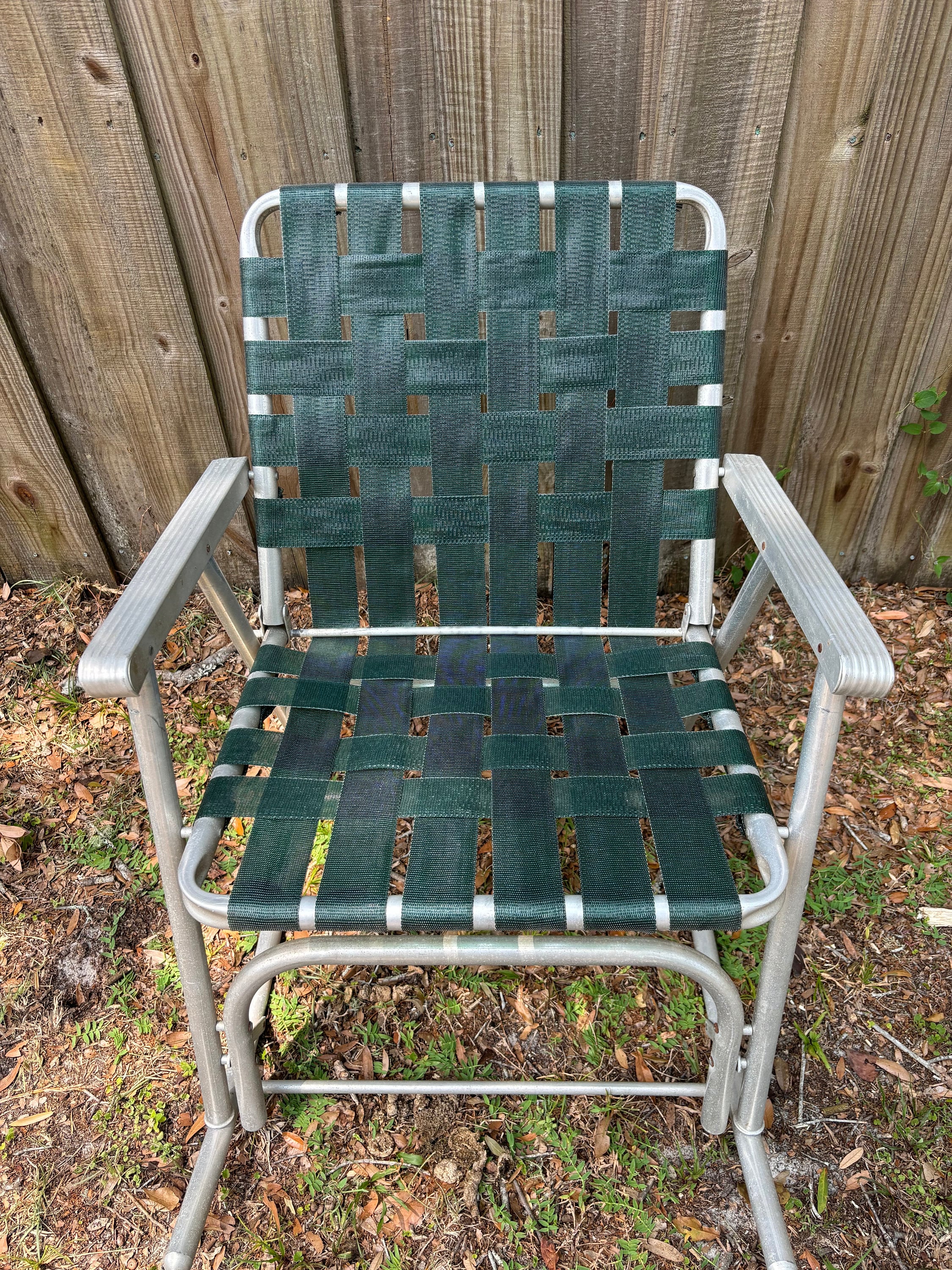 Webbed rocking lawn chairs discount