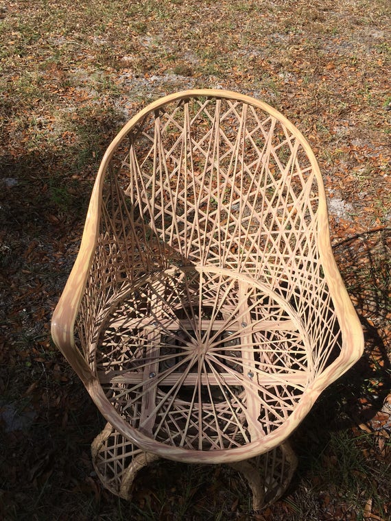 Spun Fiberglass Table Two Chairs Russel Woodward Patio Dining Palm Beach At Florida Classics