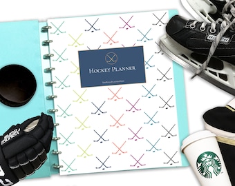 Printable Hockey Planner, Weekly, Monthly, Daily (Digital Download)