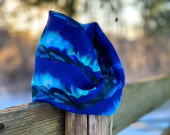 Northern Lights Fleece Infinity Scarf