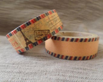 Masking tape set 2 rolls Paris