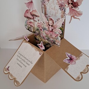 Personalised Fairy Pop up Card: Enchanted Garden Card (8" X 6") - Etsy