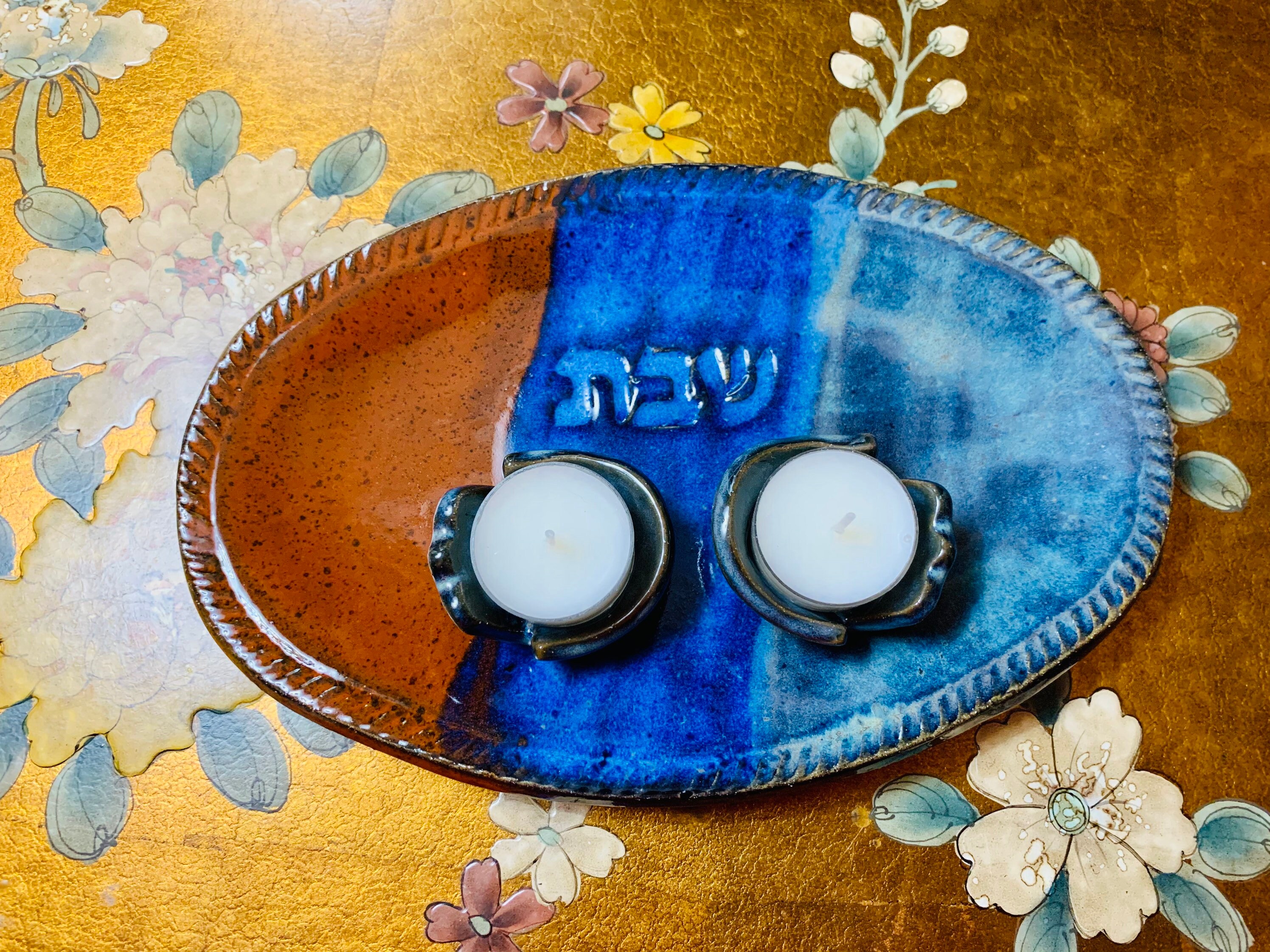 Shabbat Candles Holder Set. Shabbat candlesticks. Shabbat Tea Etsy 日本