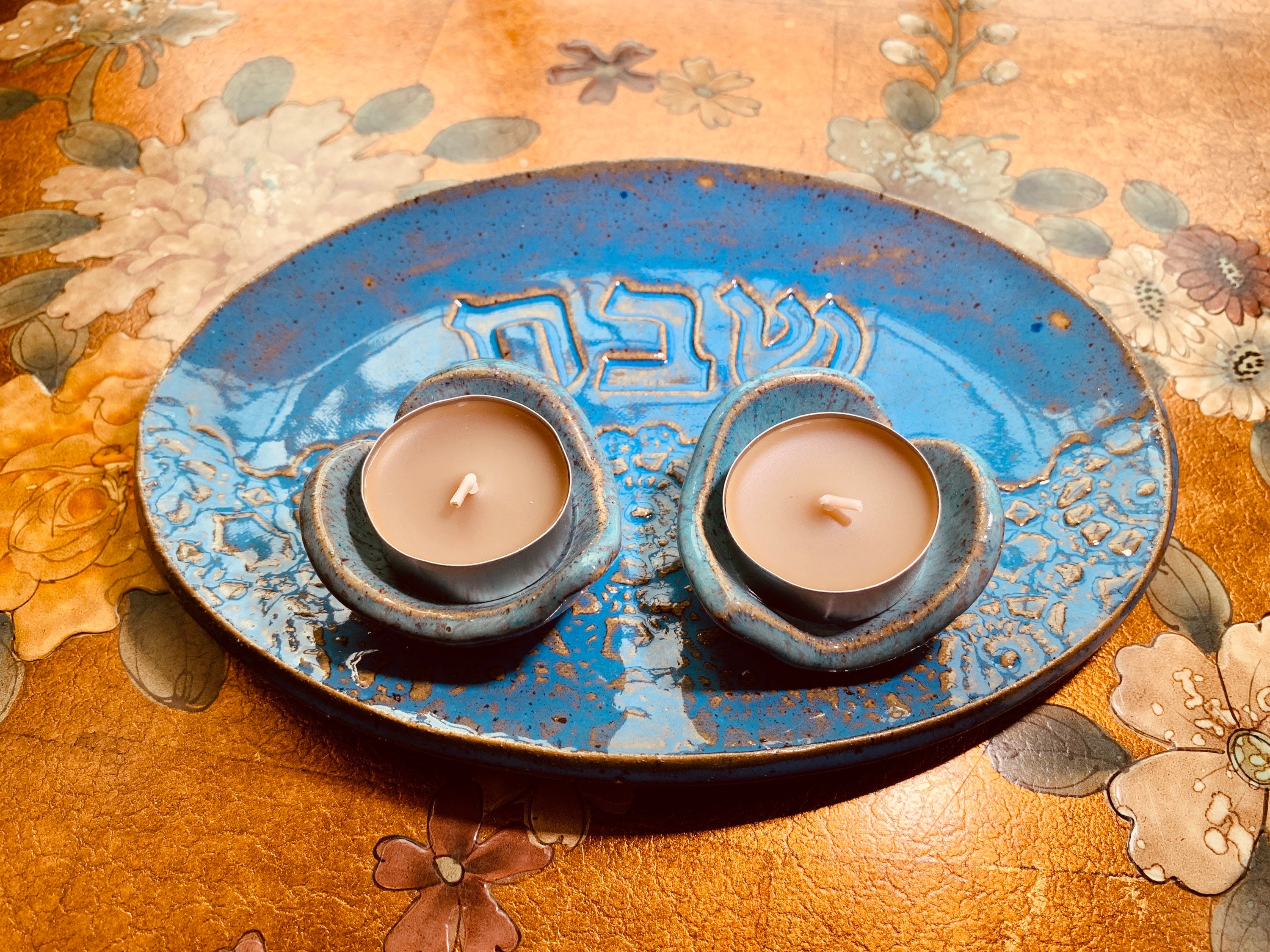 Shabbat Candles Holder Set. Shabbat candlesticks. Shabbat Etsy