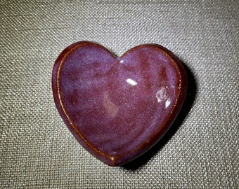 Heart Shape Trinket. Heart Ring Holder. Ceramic Heart. Heart Tea Light Candle Holder.