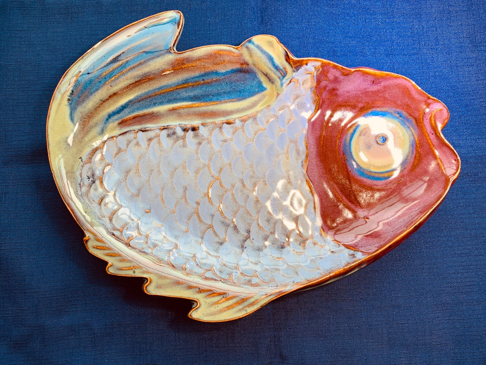 Fish Plate. Handmade Ceramic Fish Platter. Home. Home Ceramic Etsy