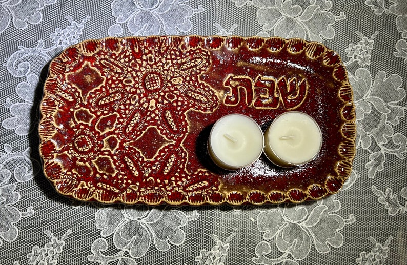 Shabbat Tea Light Candle Holders. Handmade Sabbath Etsy