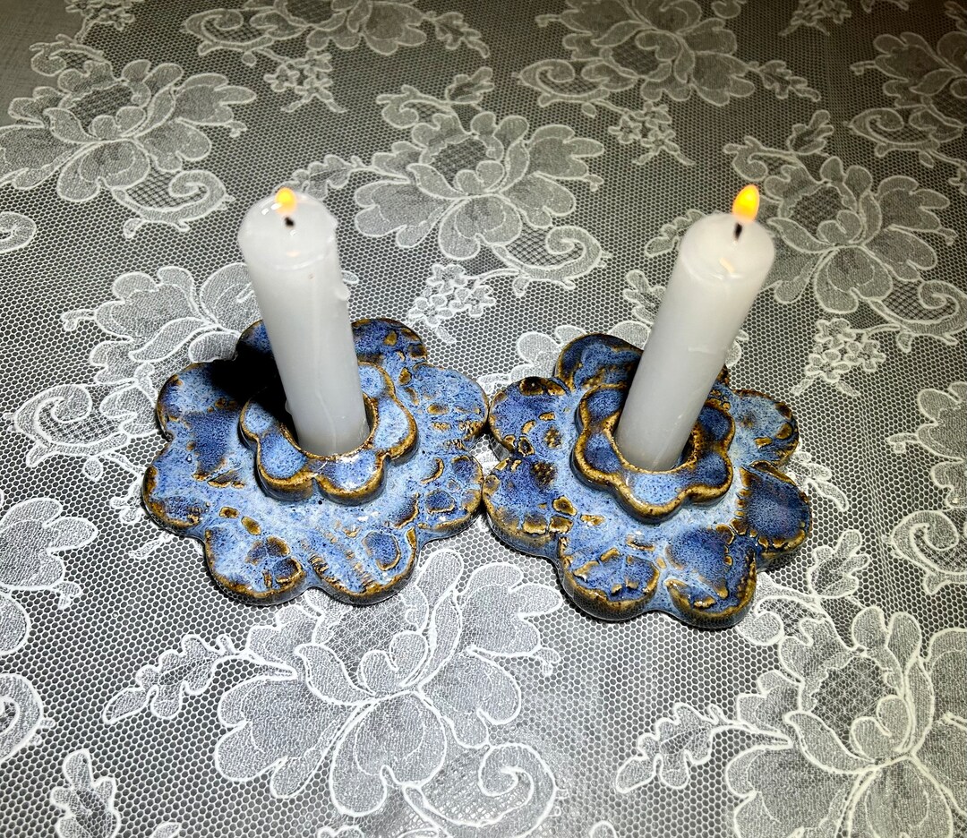 Shabbat Candlesticks. Sabbath Candlesticks. Ceramic Etsy