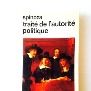 Used bookS philosophy by SPINOZA  in French vintage book selection by SophiesBooks