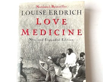 Livre occasion LOVE MEDICINE livre en anglais Louise Erdrich bon état Prix de littérature 1985 vintage par SophiesBooks