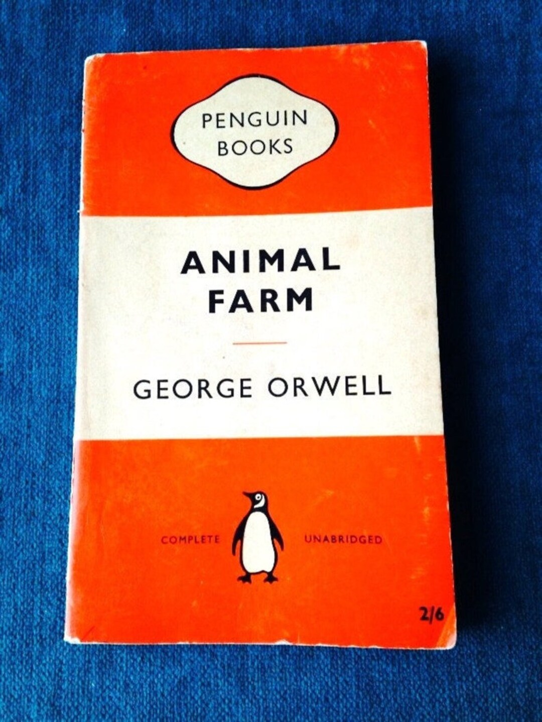 Book Used ANIMAL FARM Orwell Penguin Edition 1958 Etsy