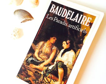 Used book in French BAUDELAIRE Les paradis artificiels vintage SophiesBooks