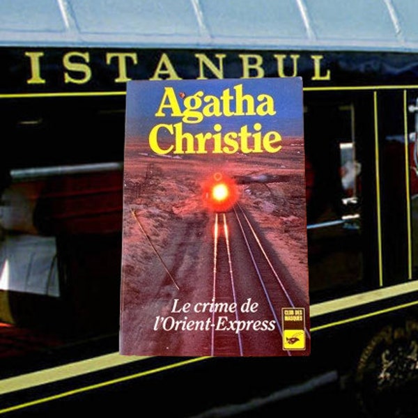 Livre occasion Agatha CHRISTIE Le Crime de L Orient Express Livre de poche Librairie Champs Elysées SophiesBooks