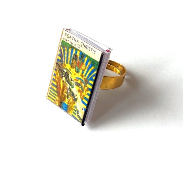 Bague mini livre, livre miniature ne s'ouvre pas SophiesBooks