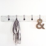Holz Garderobe Rustikale Garderobe Eingang Garderobenhaken Wand Halterung Garderobe Wand Garderobe Hutablage Handgemachte Haken Fur