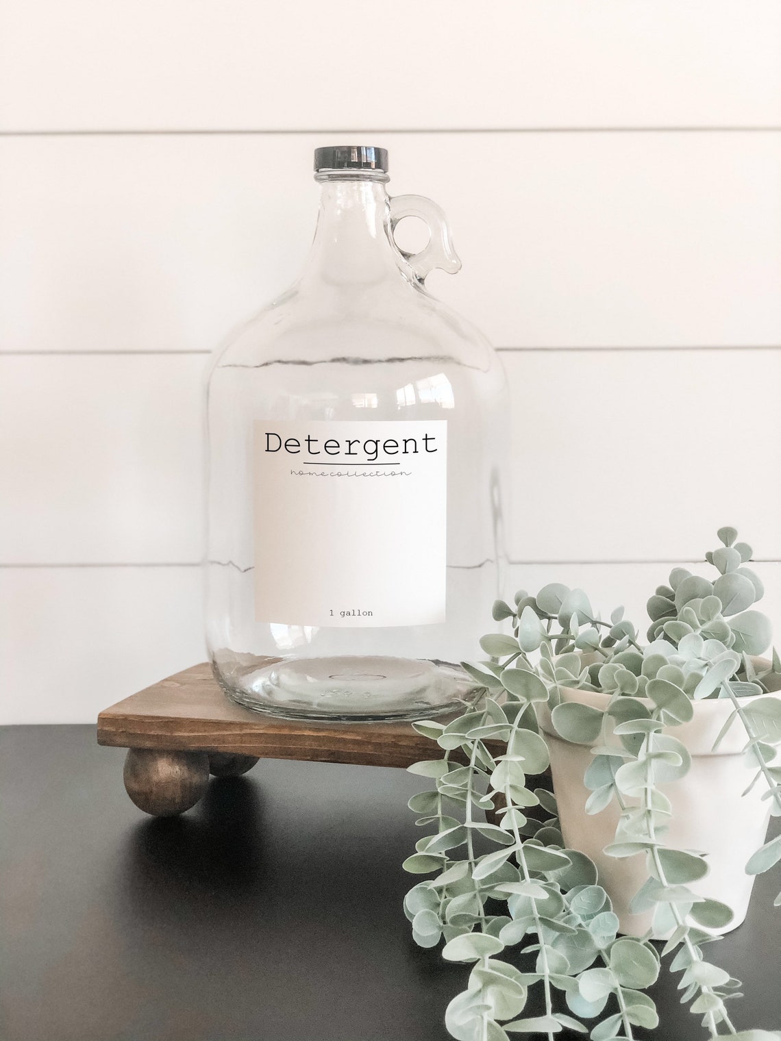 Gallon Laundry Detergent Dispenser Gallon Refillable Glass Etsy