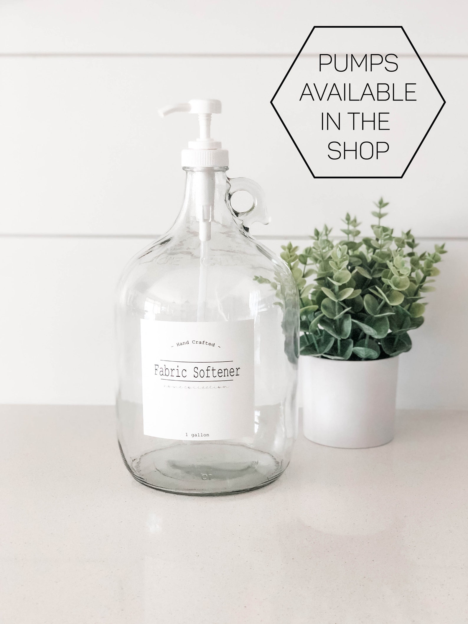 Gallon Laundry Detergent Dispenser Gallon Refillable Glass Etsy