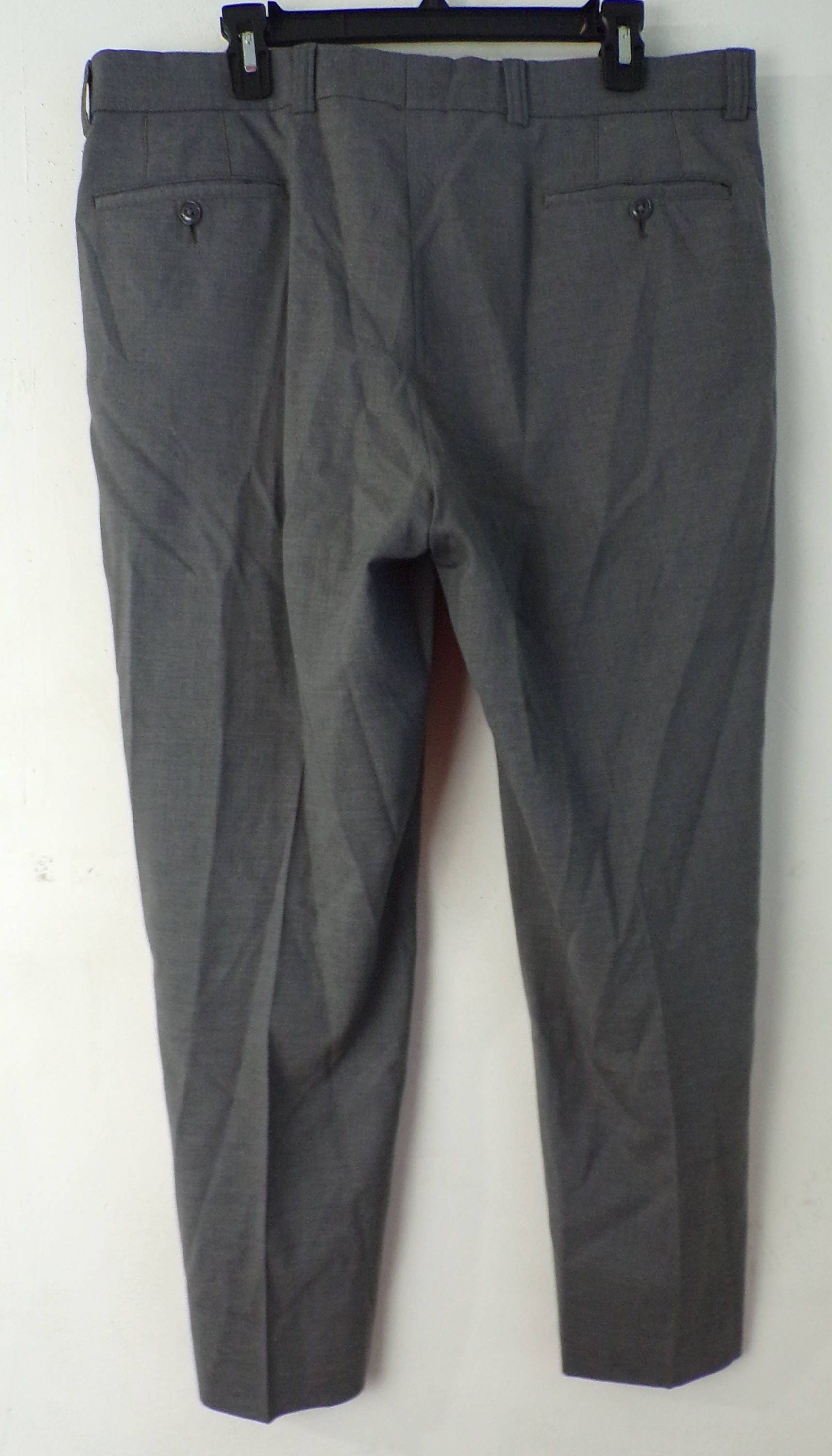 Vintage Mens Dress Pants, 1990s Gray Pants Size 36 Waist