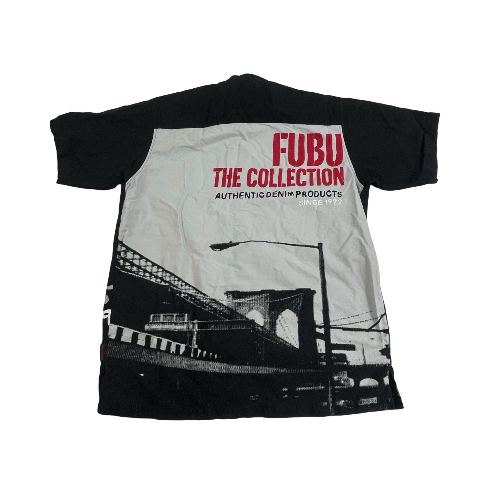 FUBU 90s ヴィンテージビックラガーポロシャツ(XXL)