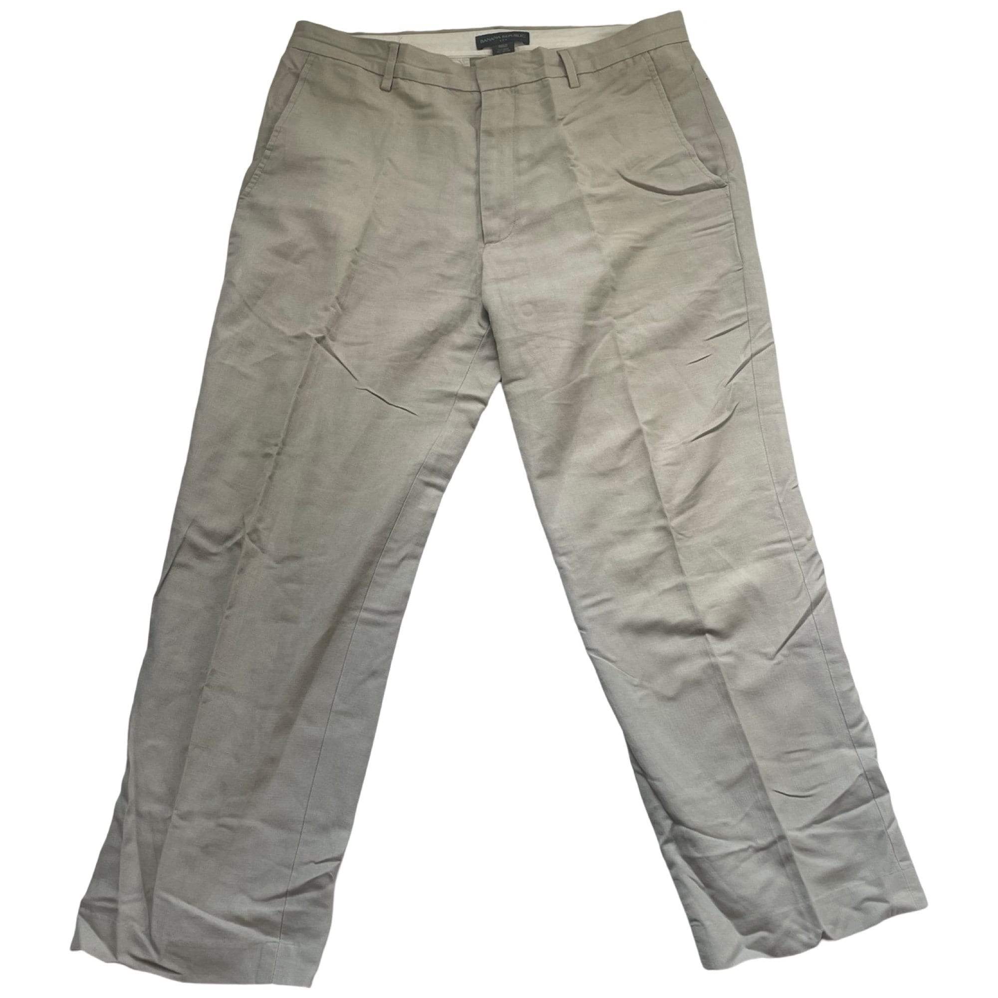 Short Homme Banana Republic 36 – Léger, à Carreaux Vert/marron/gris, état Neuf