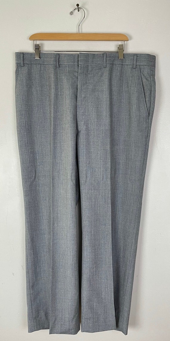 Vintage Mens Plaid Suit,1980s Gray Plaid Two Piec… - image 8