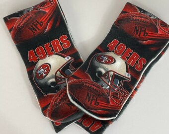 Vintage San Francisco 49ers Crew Socks, NFL Football Fan