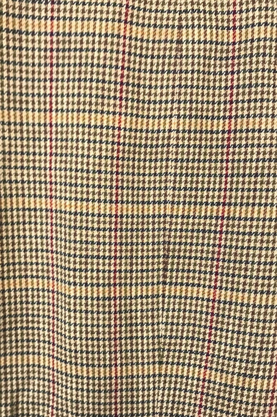 90s Brooks Brothers Brown Houndstooth Sport Coat … - image 6