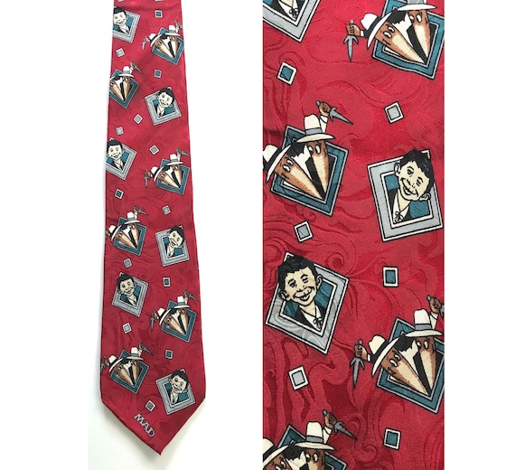 1992 Mad Magazine Tie, Mad Magazine, American Humo