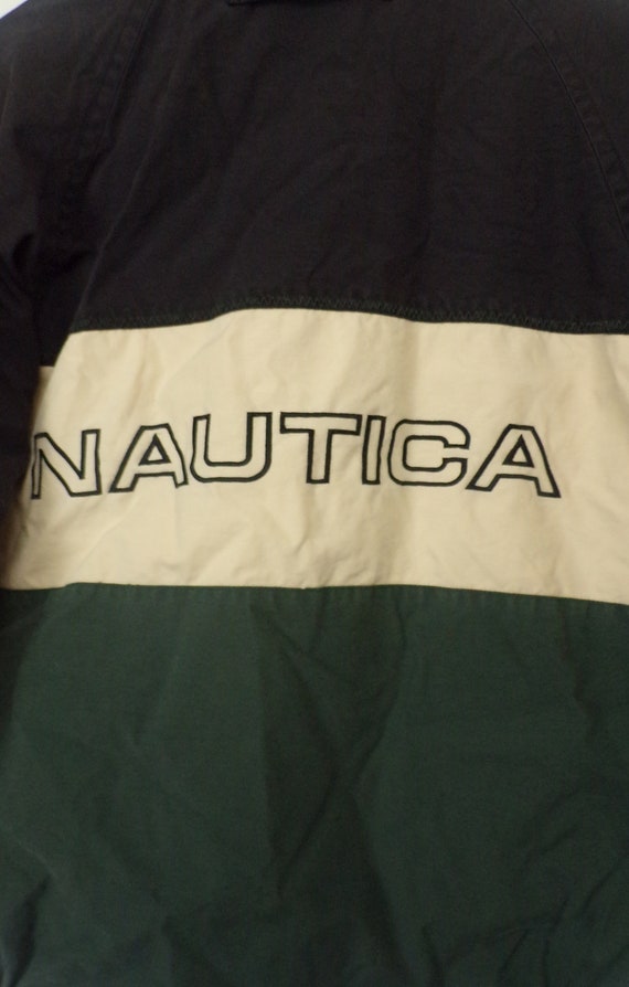 Vintage Mens Nautica Reversible Coat, 1980s Spell… - image 7