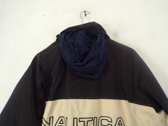 Vintage Mens Nautica Reversible Coat, 1980s Spell… - image 8