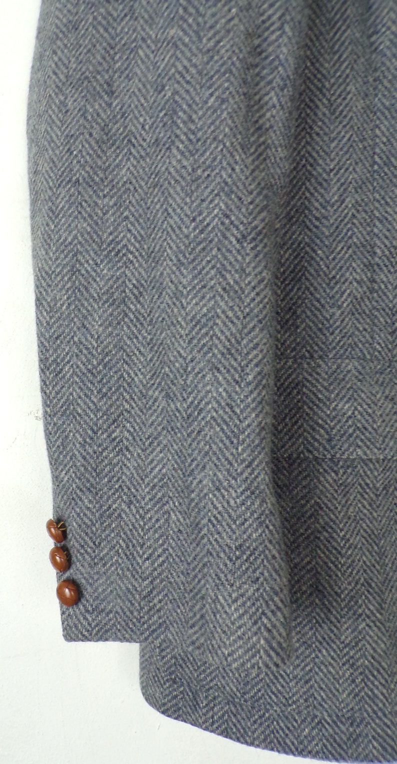 Gray Tweed Preppy Vintage Gray Tweed Sport Coat Mens 44R Formal Wool Blazer Gray Sport Coat Gray Wool,90s Sport Coat Tweed Sport Coat
