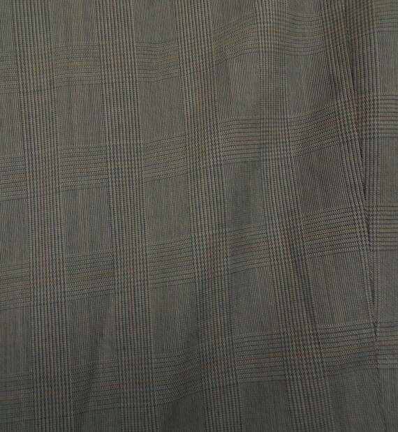 Vintage Mens Plaid Blazer, Jos A Bank Gray Plaid … - image 6